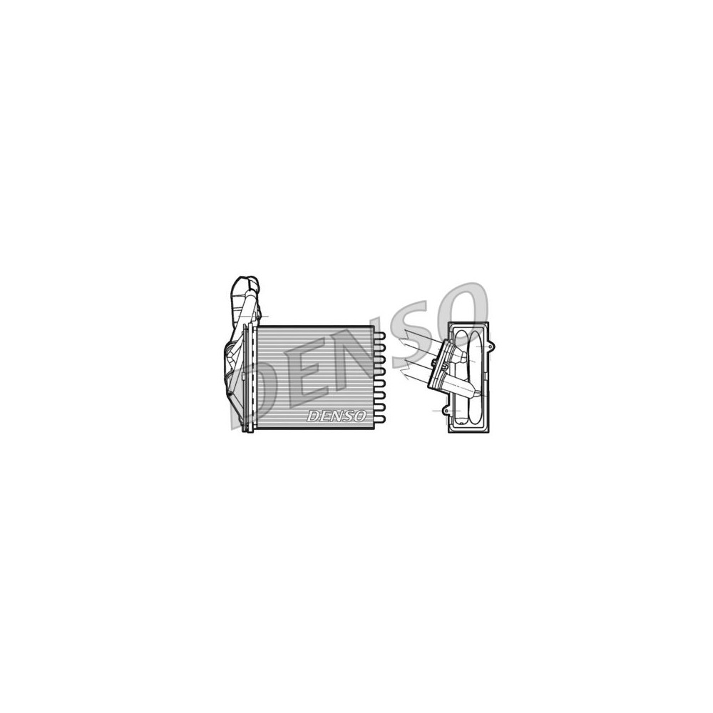 Image for Denso Heater Core DRR09042