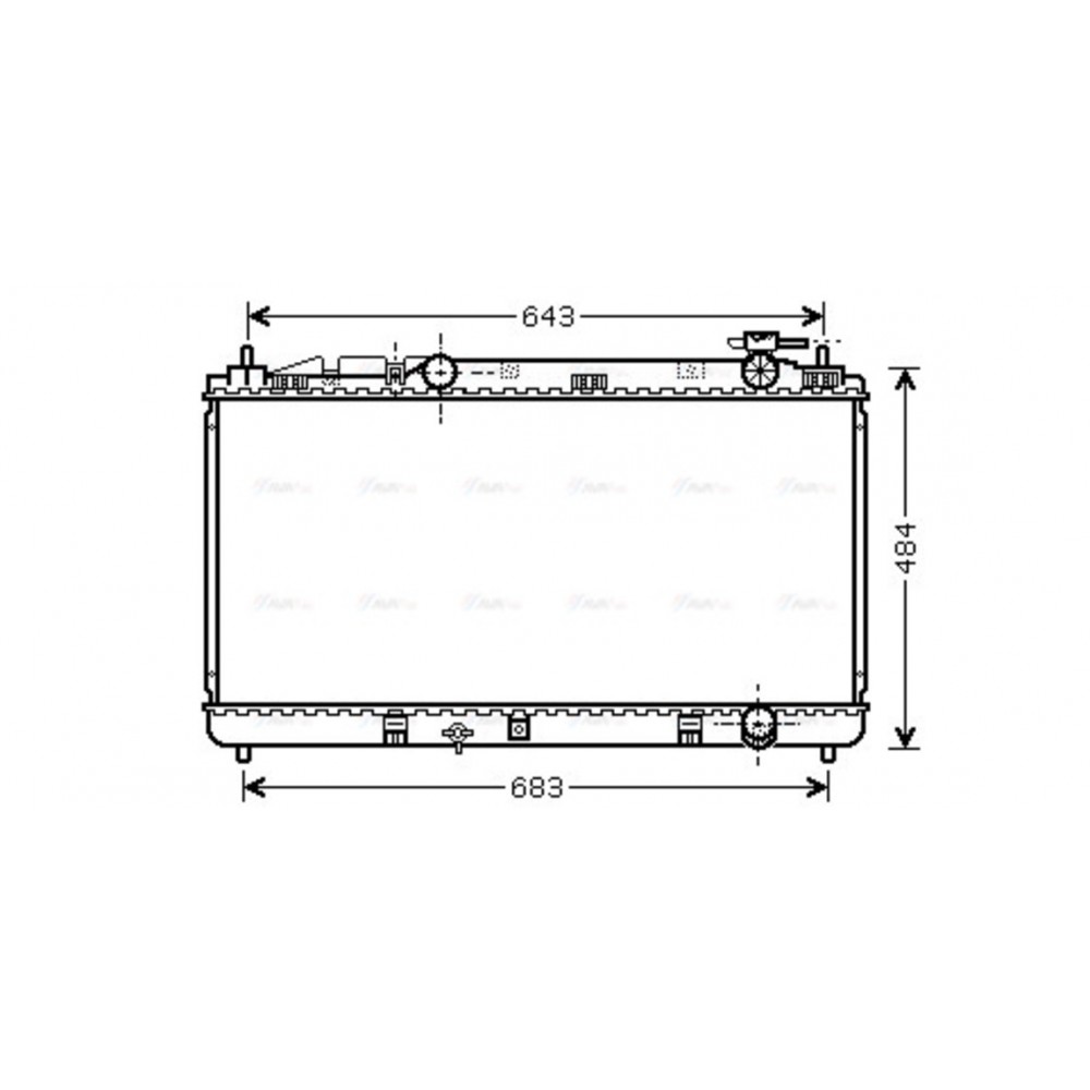 Image for AVA Cooling - Radiator