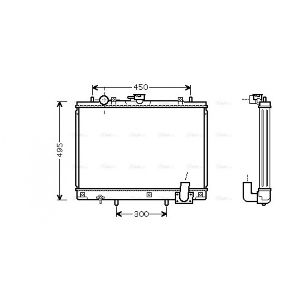 Image for AVA Cooling - Radiator