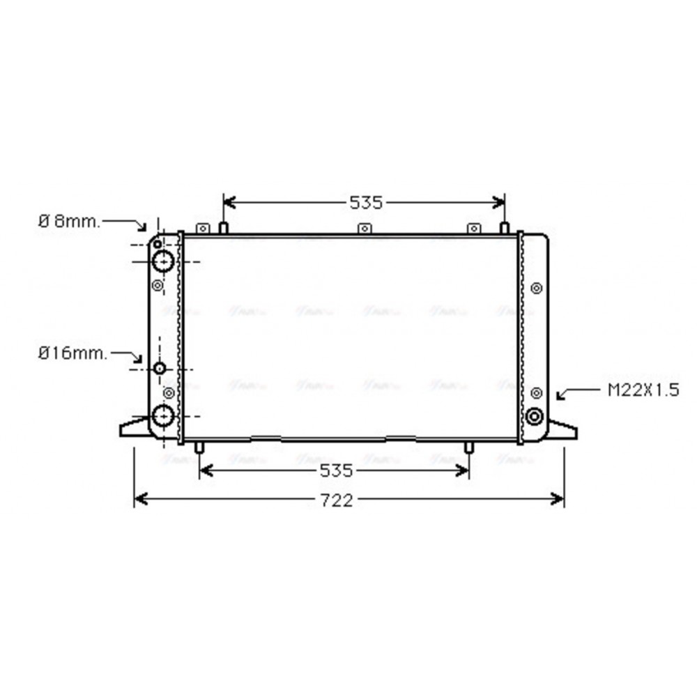 Image for AVA Cooling - Radiator