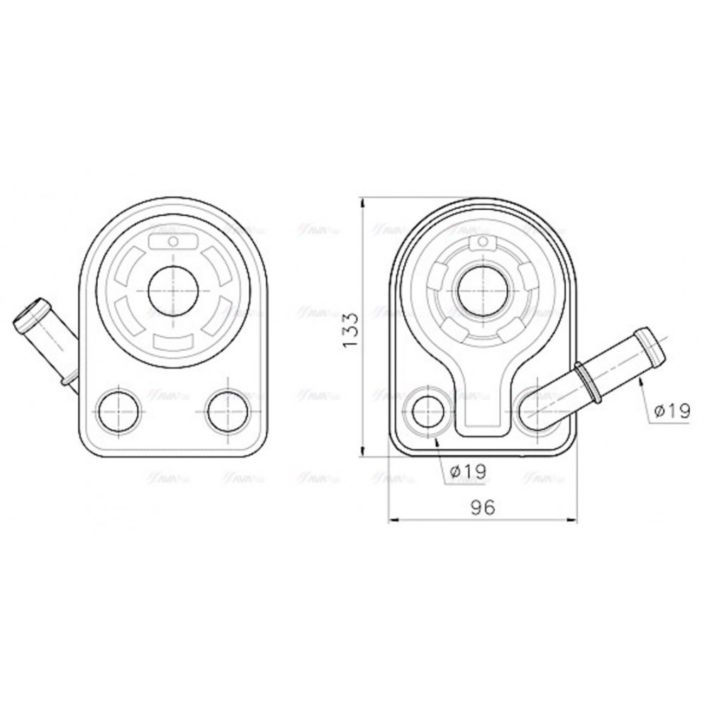 Image for AVA Cooling - Oil Cooler