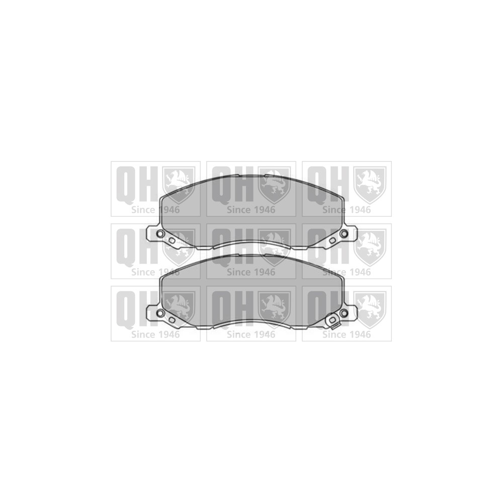 Image for QH BP1668 Brake Pad Set