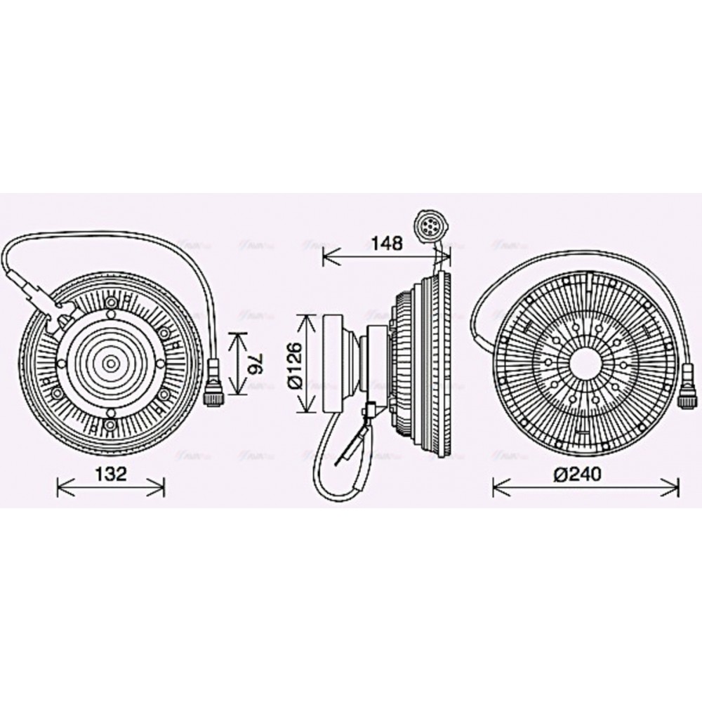 Image for AVA Cooling - Fan Clutch