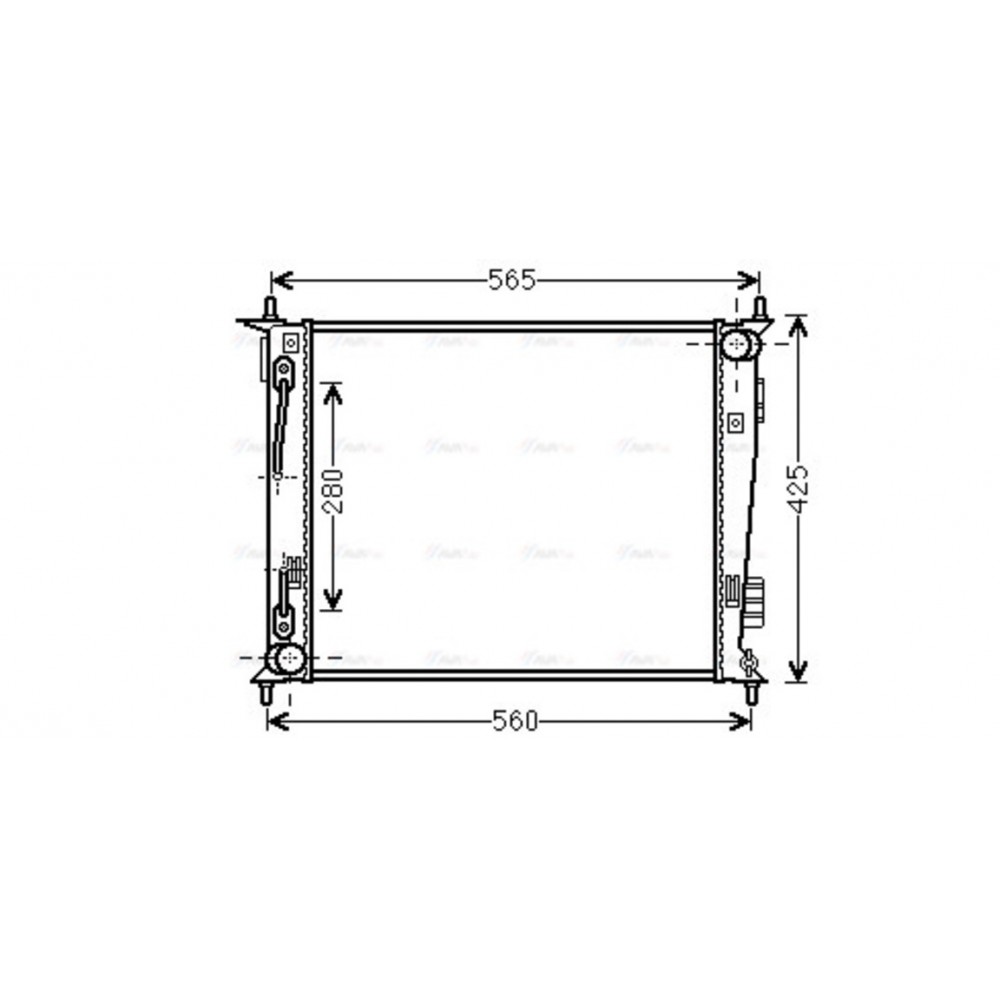 Image for AVA Cooling - Radiator