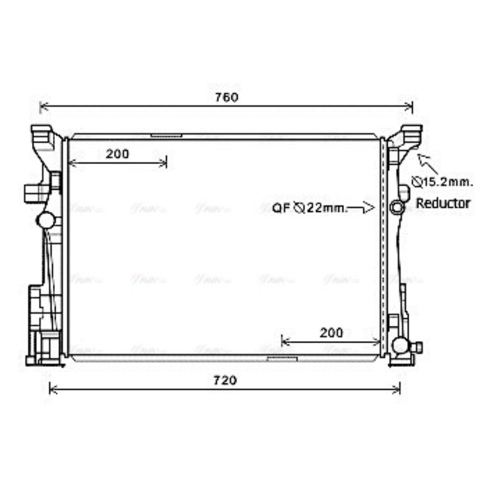 Image for AVA Cooling - Radiator