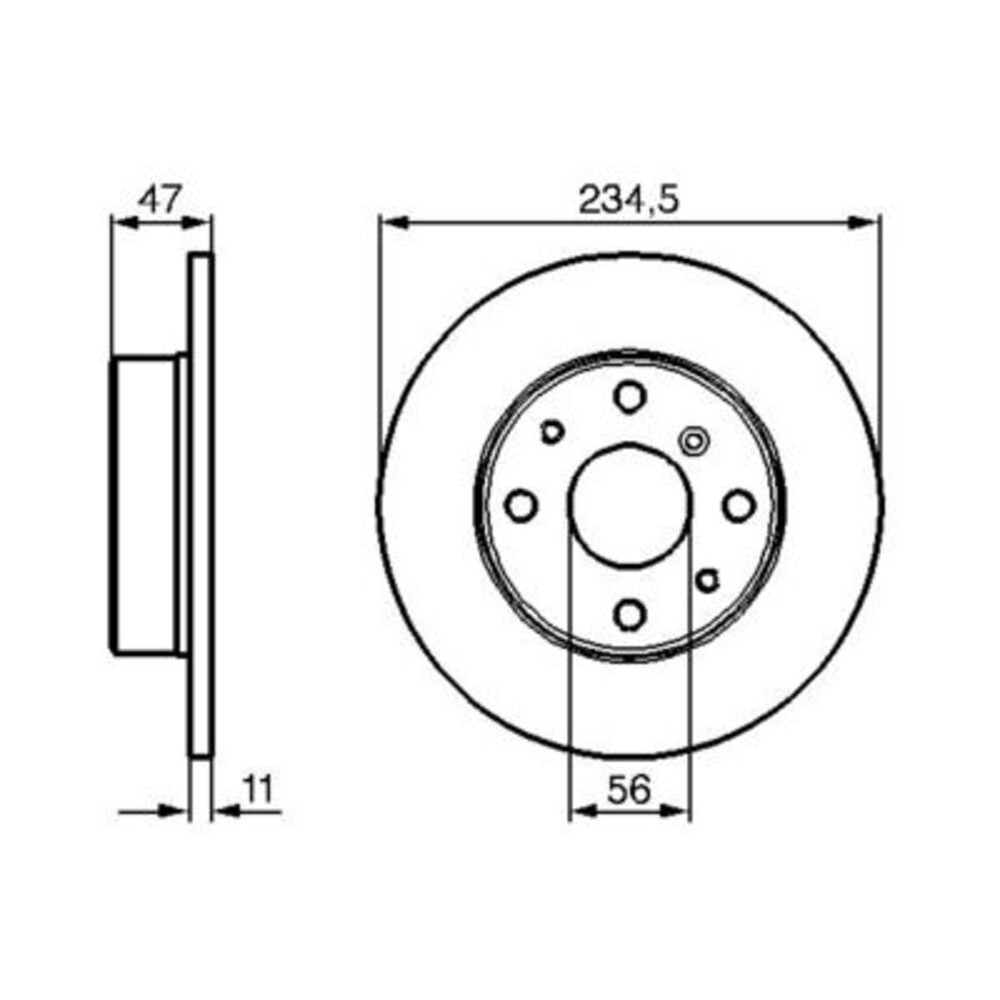 Image for Bosch Brake disc BD426