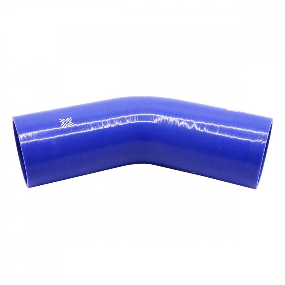 Image for Pipercross Performance Silicone HoseBlue 45Â° 80mm bore  152m