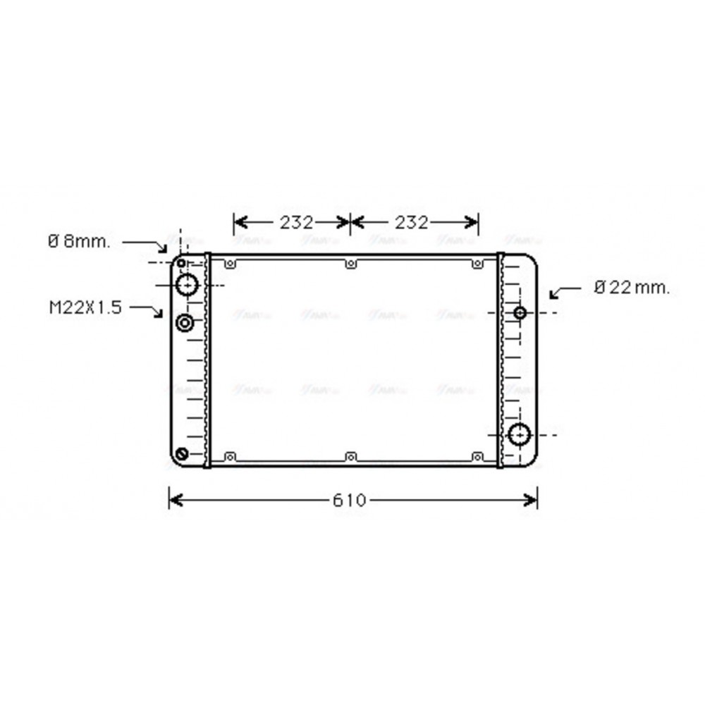 Image for AVA Cooling - Radiator