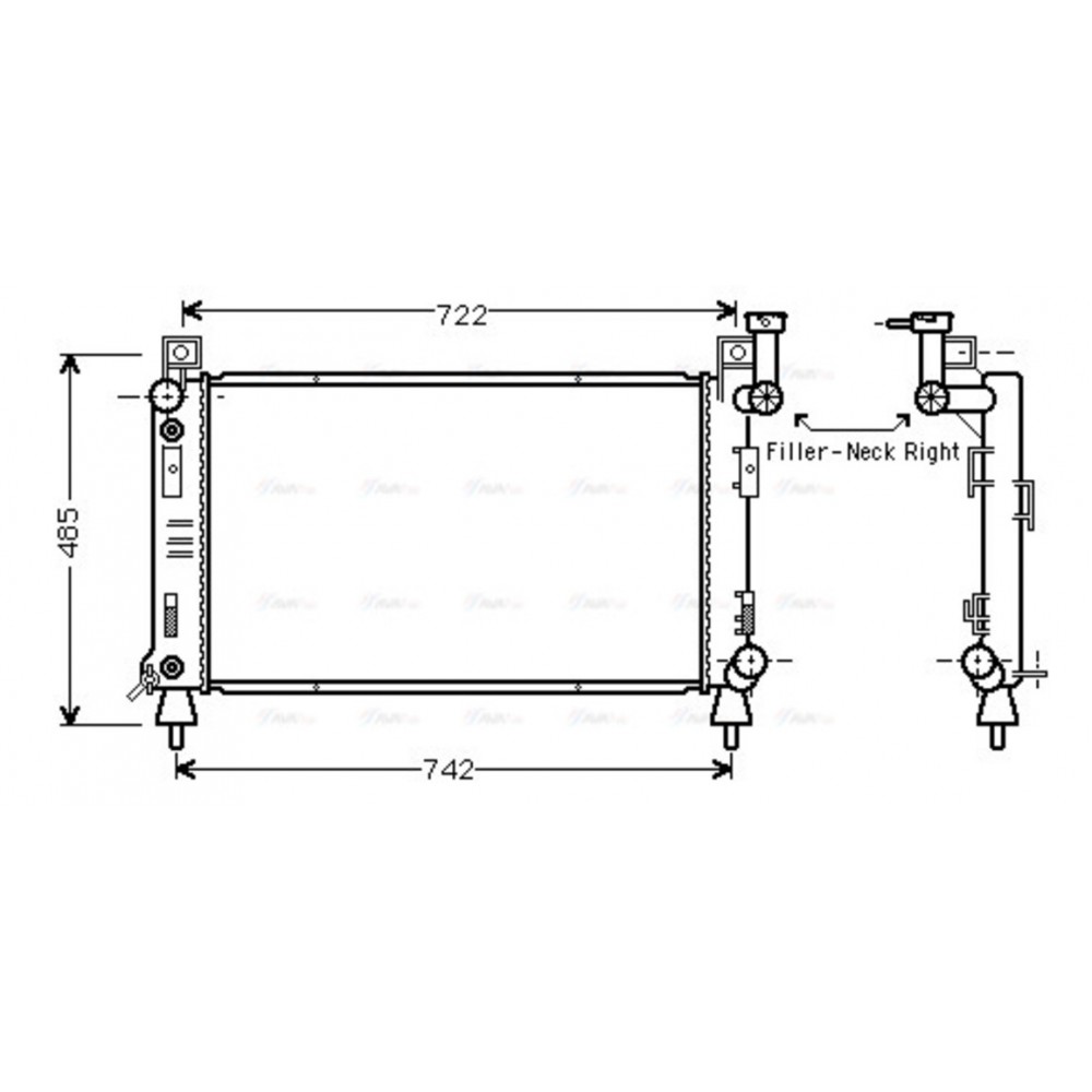 Image for AVA Cooling - Radiator