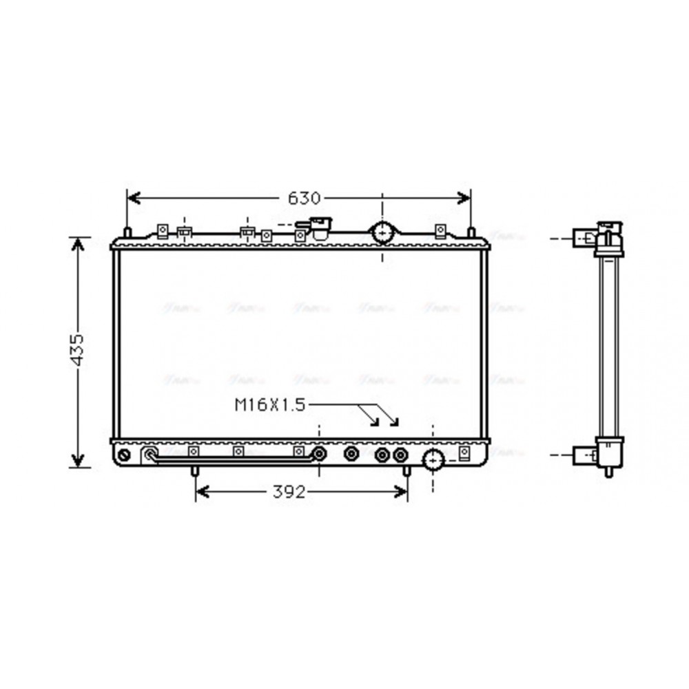 Image for AVA Cooling - Radiator