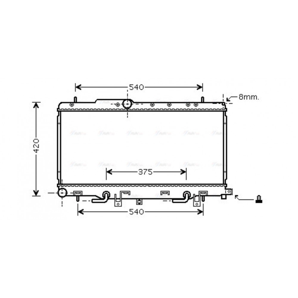 Image for AVA Cooling - Radiator