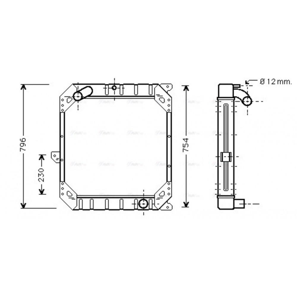 Image for AVA Cooling - Radiator