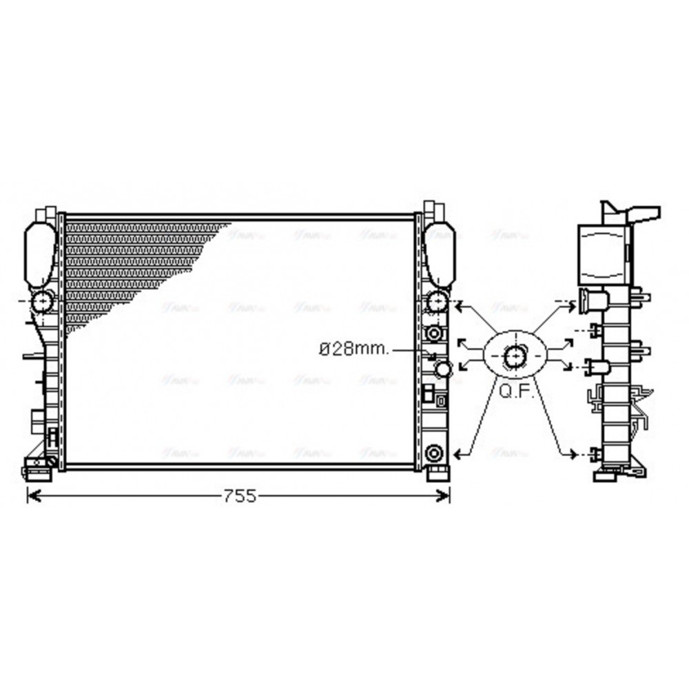 Image for AVA Cooling - Radiator