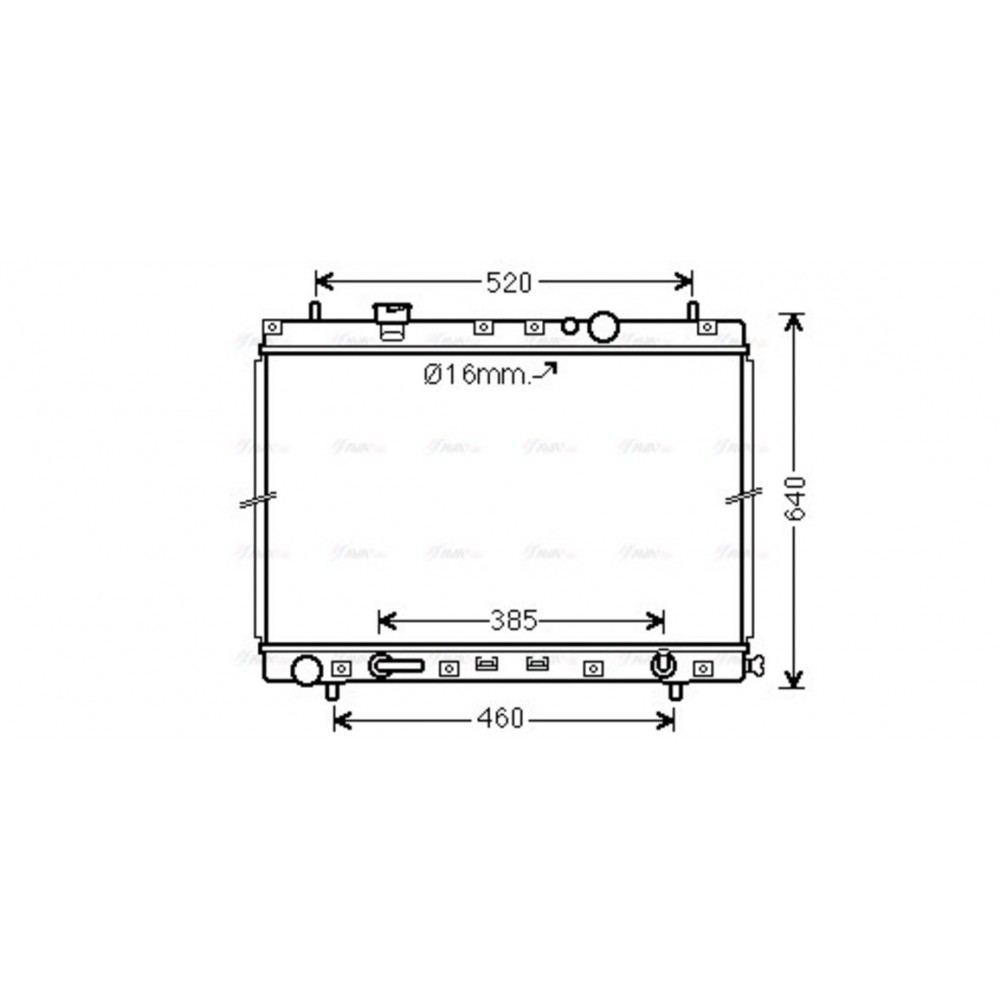 Image for AVA Cooling - Radiator