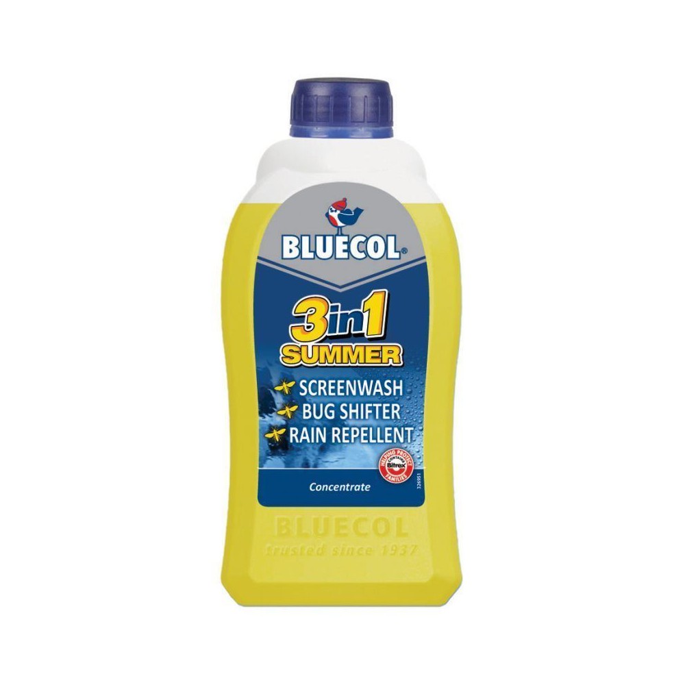 Image for Bluecol BYS010 3 in 1 Summer Screenwash - 1L