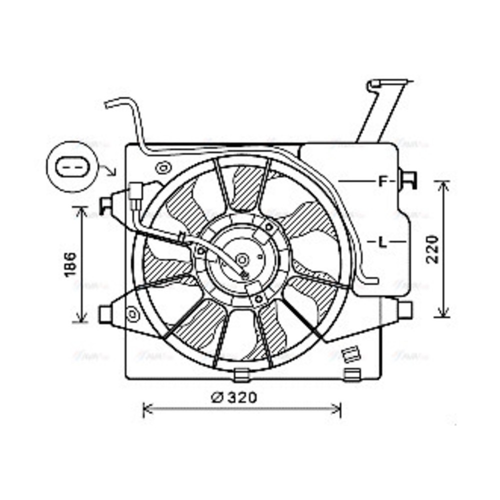 Image for AVA Cooling - Fan