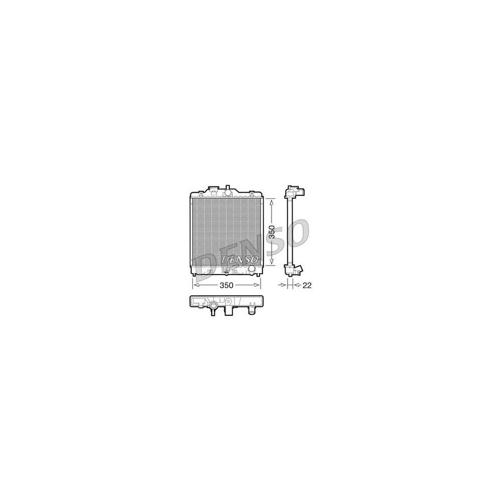 Image for Denso Radiator DRM40003