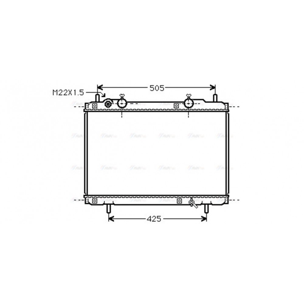 Image for AVA Cooling - Radiator