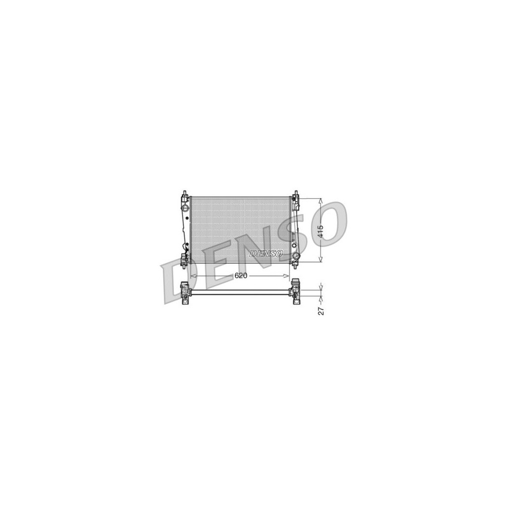 Image for Denso Radiator DRM09111