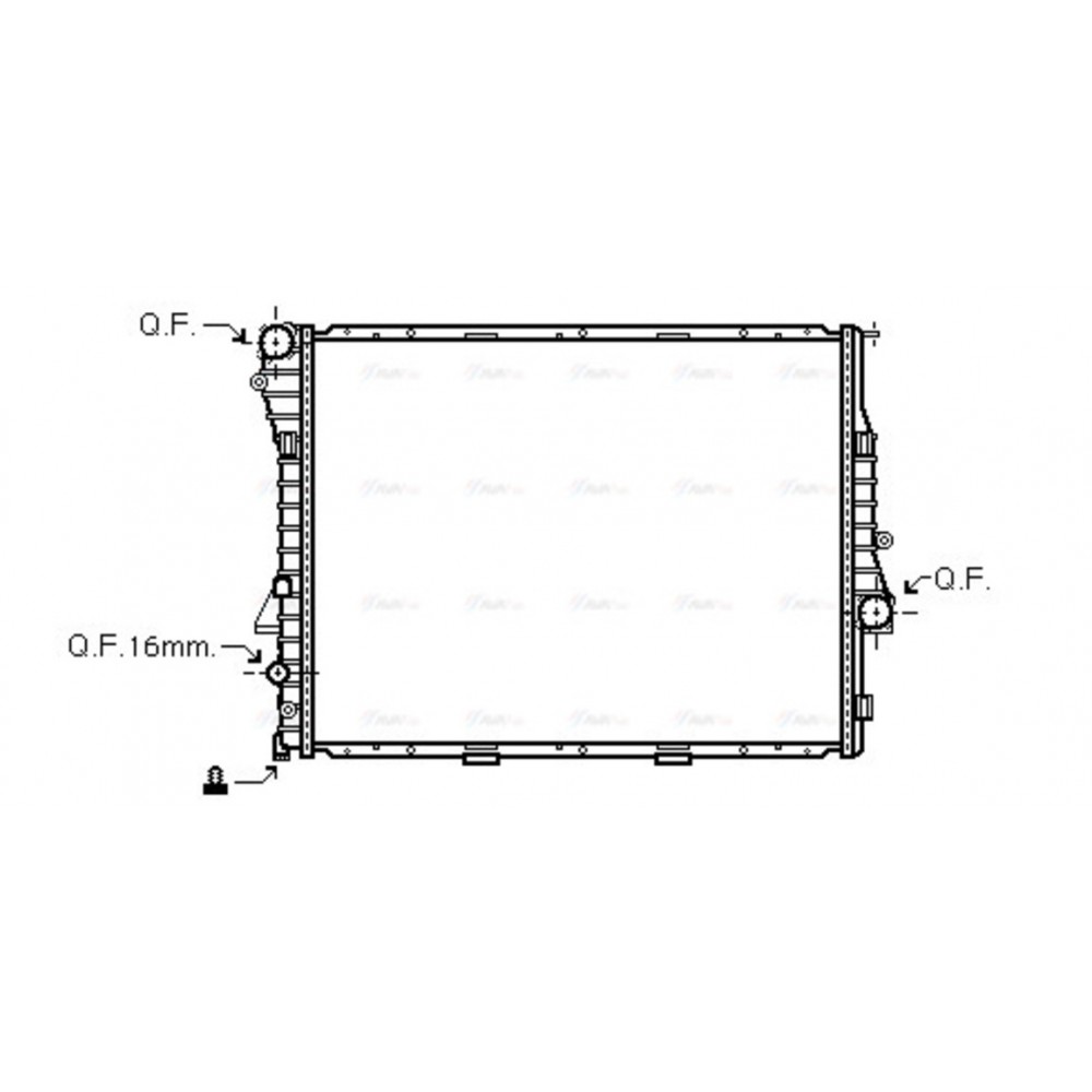 Image for AVA Cooling - Radiator