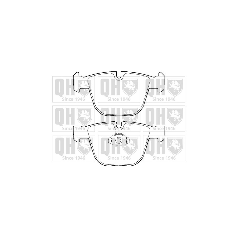 Image for QH BP1399 Brake Pad Set