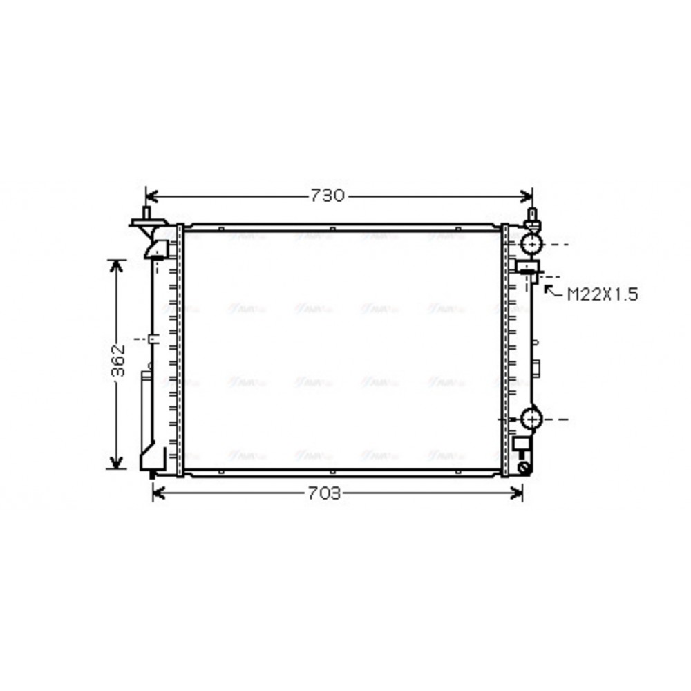 Image for AVA Cooling - Radiator