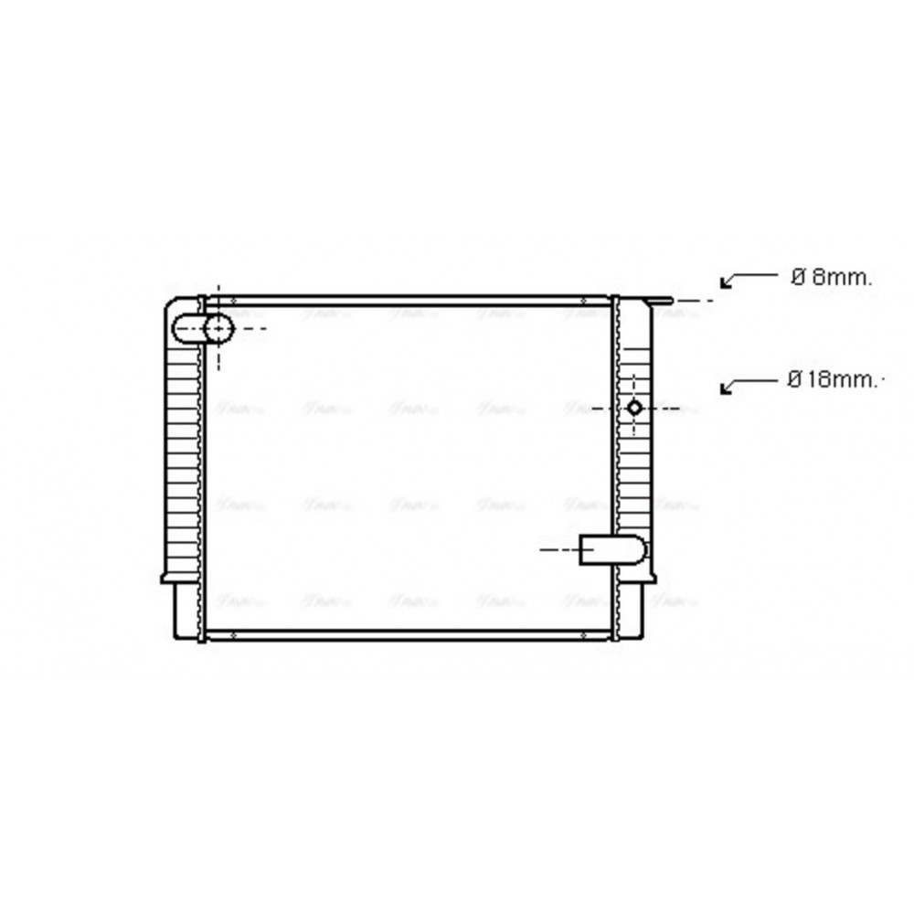 Image for AVA Cooling - Radiator