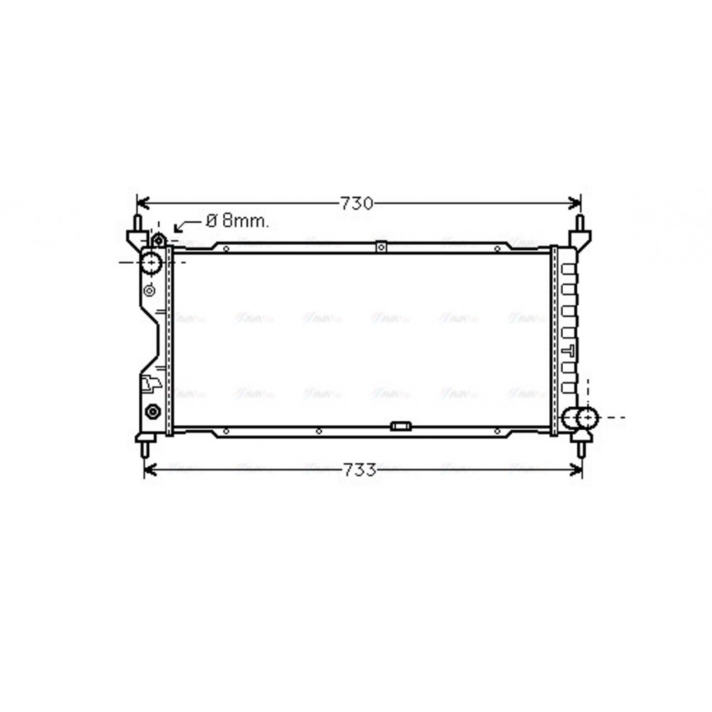 Image for AVA Cooling - Radiator