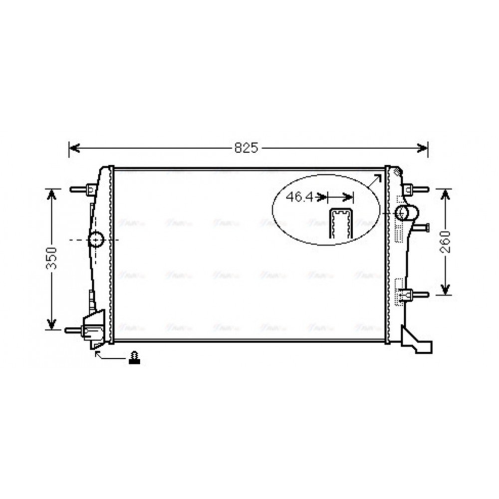 Image for AVA Cooling - Radiator