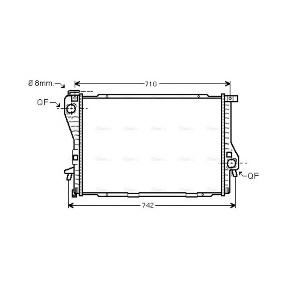 Image for AVA Cooling - Radiator