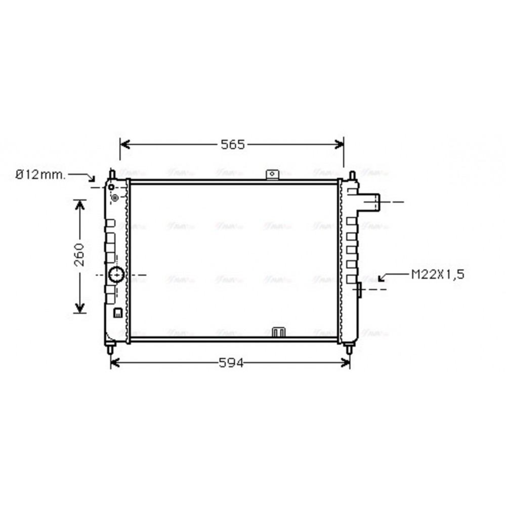 Image for AVA Cooling - Radiator