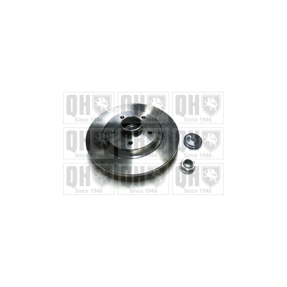 Image for QH BDC5837 Brake Disc and Wheel Bearing