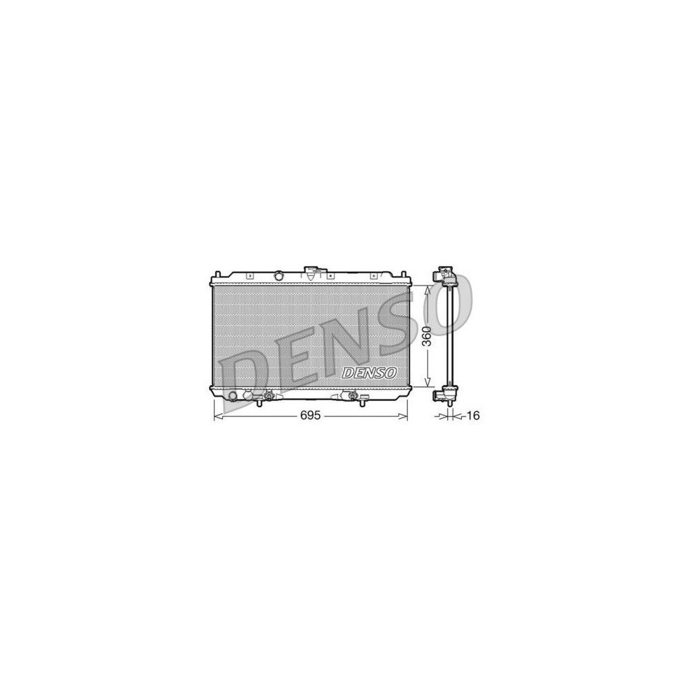 Image for Denso Radiator DRM46024