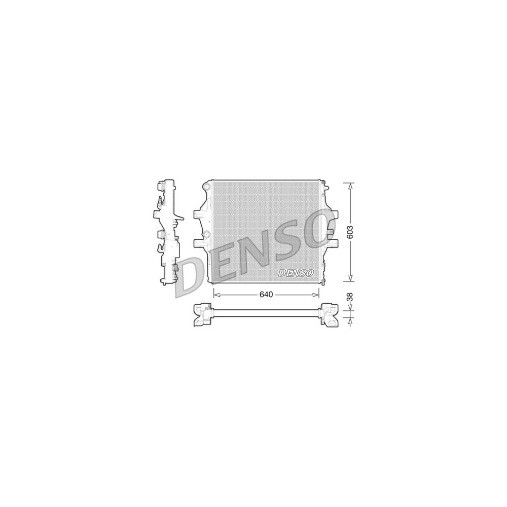 Image for Denso Radiator DRM12009