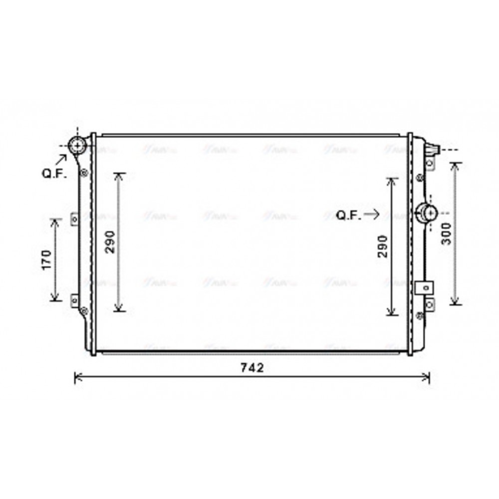 Image for AVA Cooling - Radiator