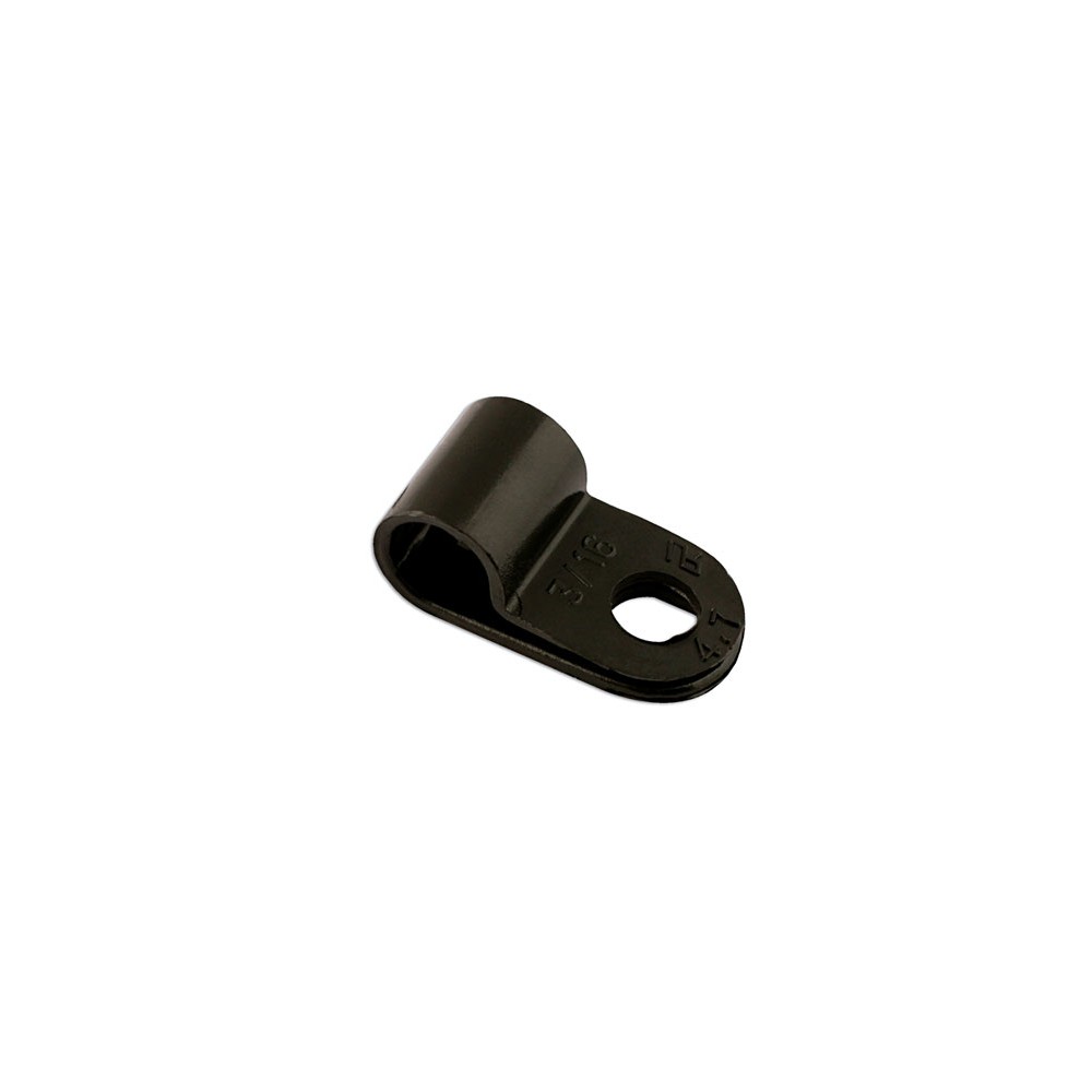 Image for Connect 30354 Black Nylon P-Clip 19.0mm Pk 100