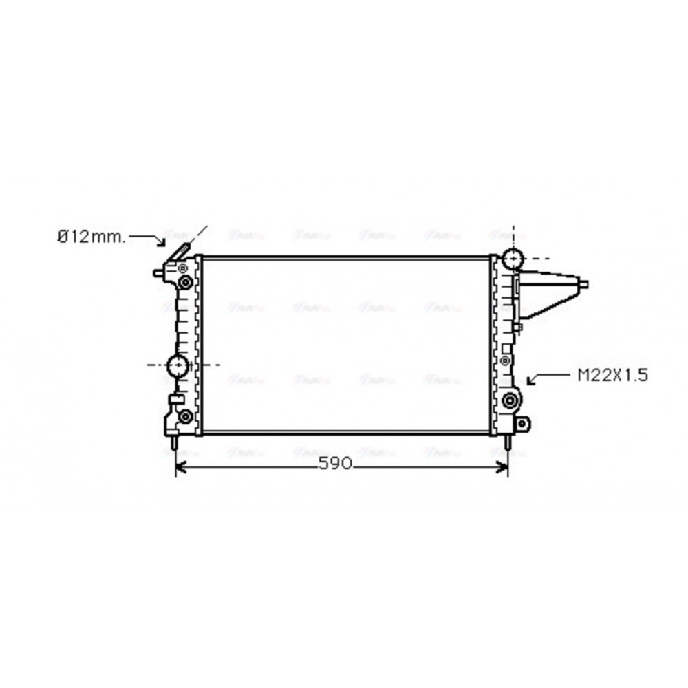 Image for AVA Cooling - Radiator