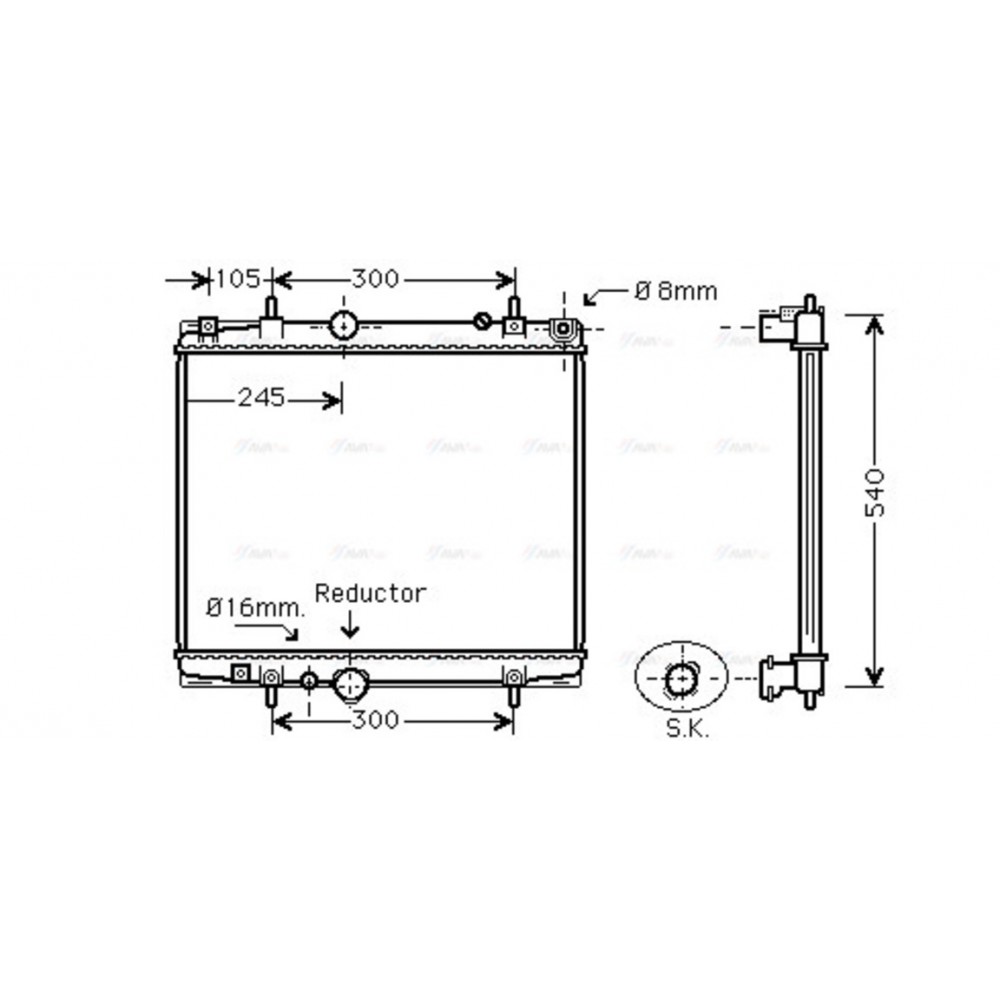 Image for AVA Cooling - Radiator