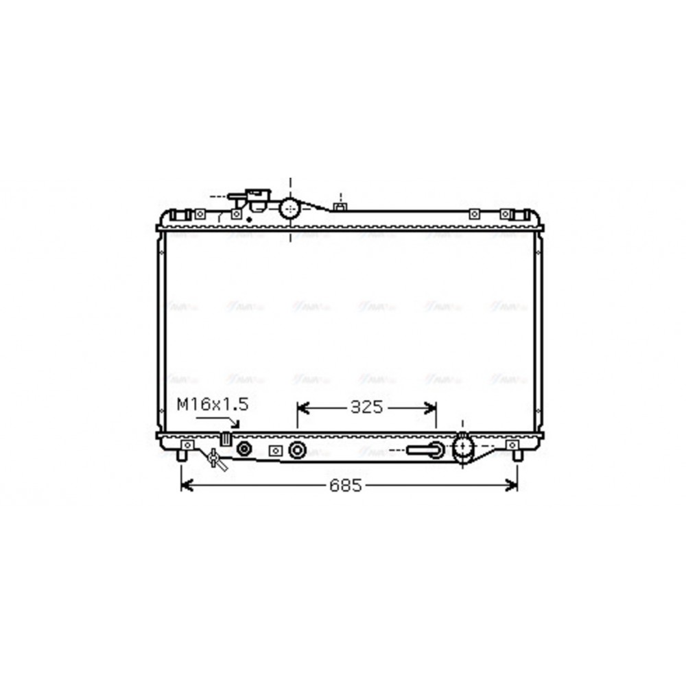 Image for AVA Cooling - Radiator