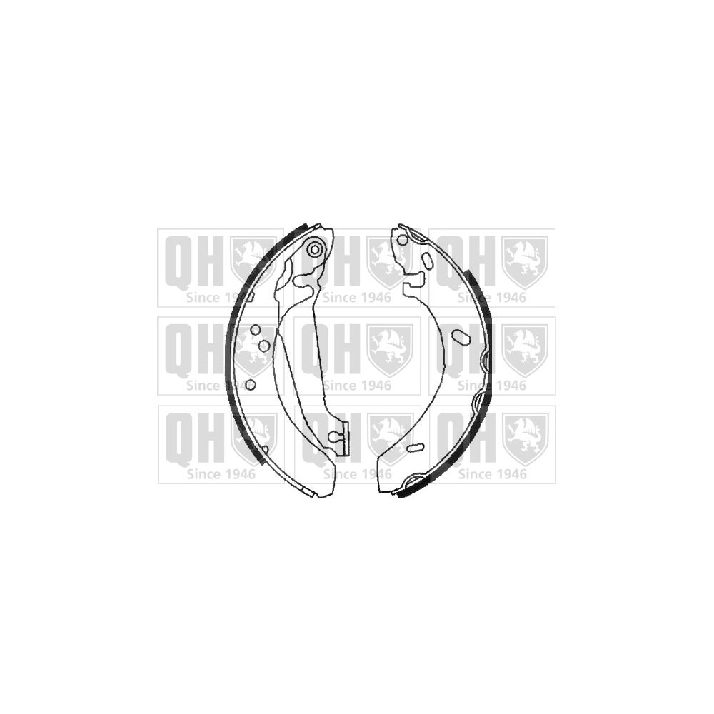 Image for QH BS807 Brake Shoes