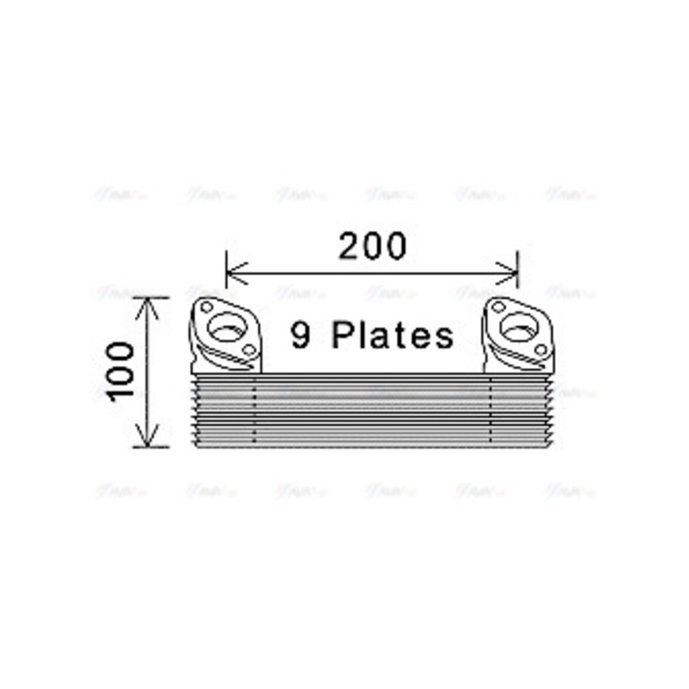 Image for AVA Cooling - Oil Cooler