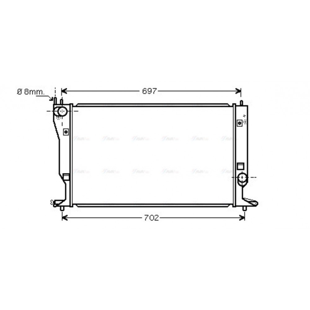 Image for AVA Cooling - Radiator