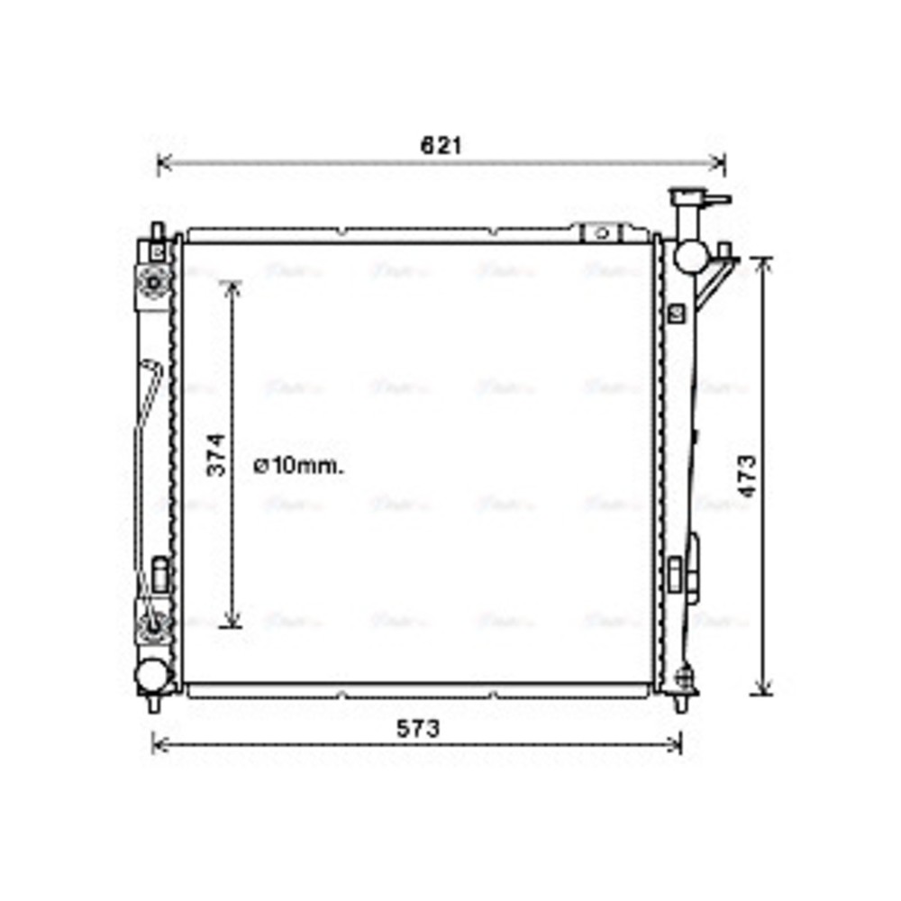 Image for AVA Cooling - Radiator