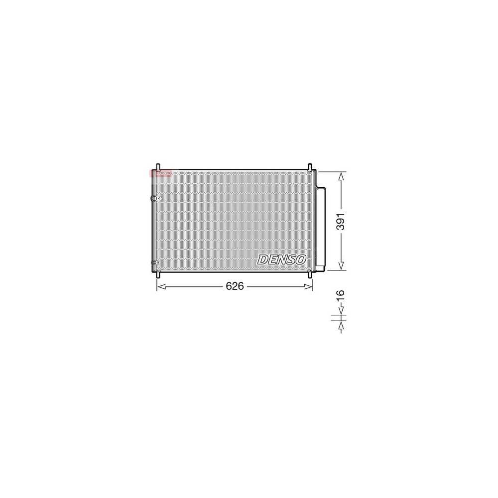 Image for Denso Condenser DCN50041