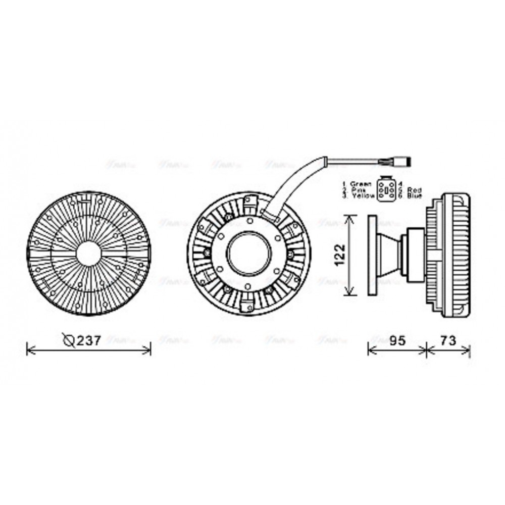 Image for AVA Cooling - Fan Clutch