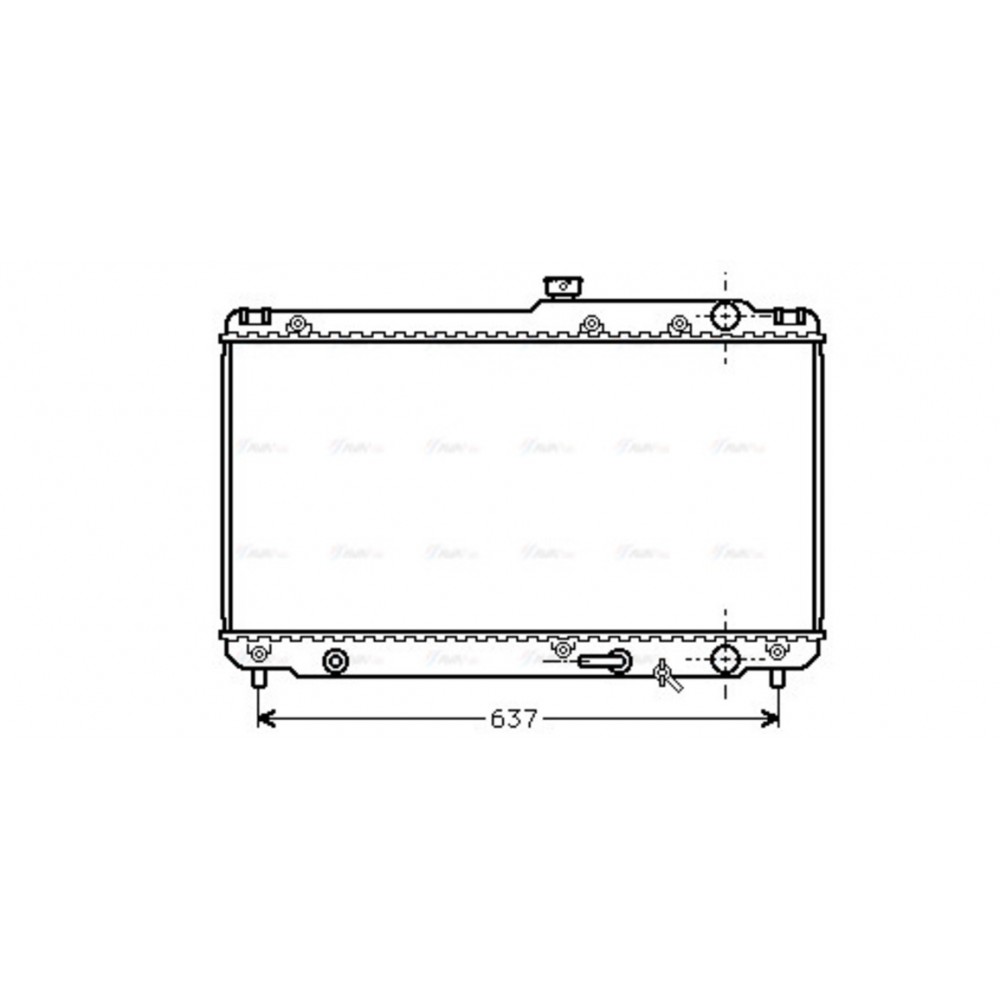 Image for AVA Cooling - Radiator