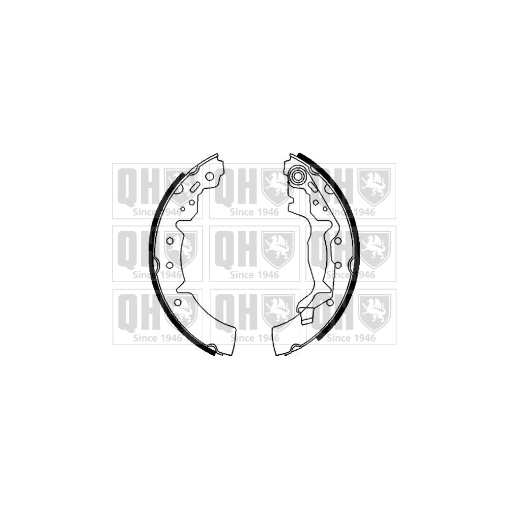 Image for QH BS1017 Brake Shoes