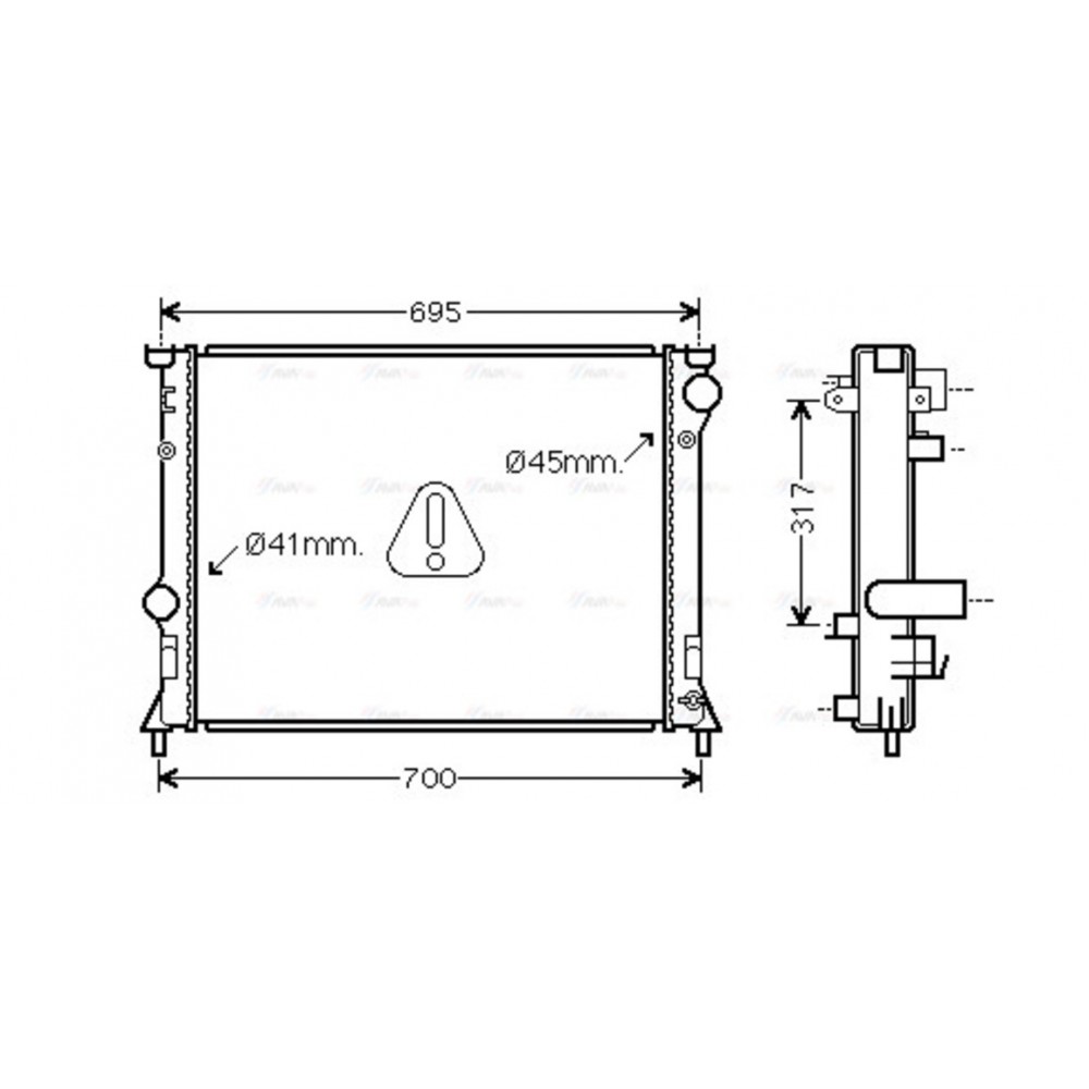 Image for AVA Cooling - Radiator