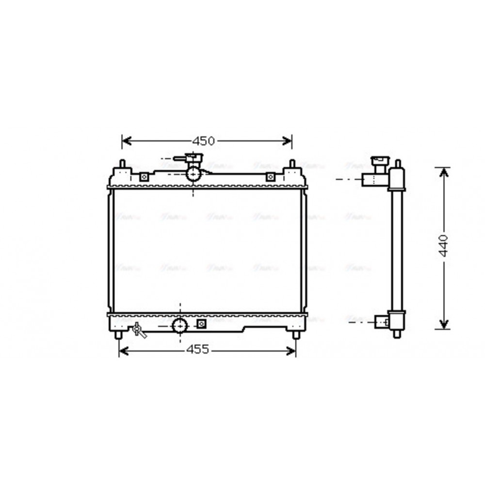 Image for AVA Cooling - Radiator