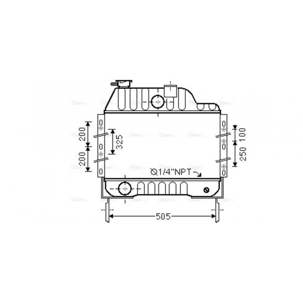 Image for AVA Cooling - Radiator